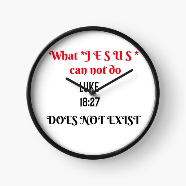 Item preview, Luke 18:27 designed and sold by WEPRAYZE.