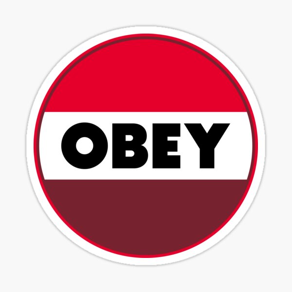 Item preview, Obey - Cadmium Red designed and sold by spiritofarsenic.
