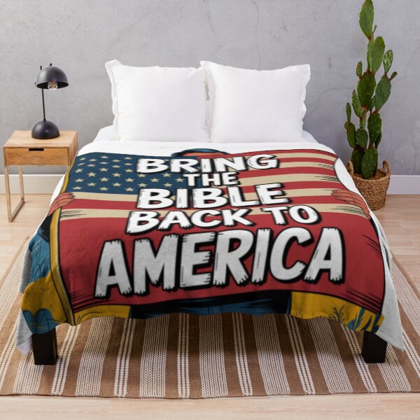 Item preview, "Bring the Bible Back to America" . A Symbol of Hope and Heritage. DONALD TRUMP BIBLE designed and sold by Obinne.
