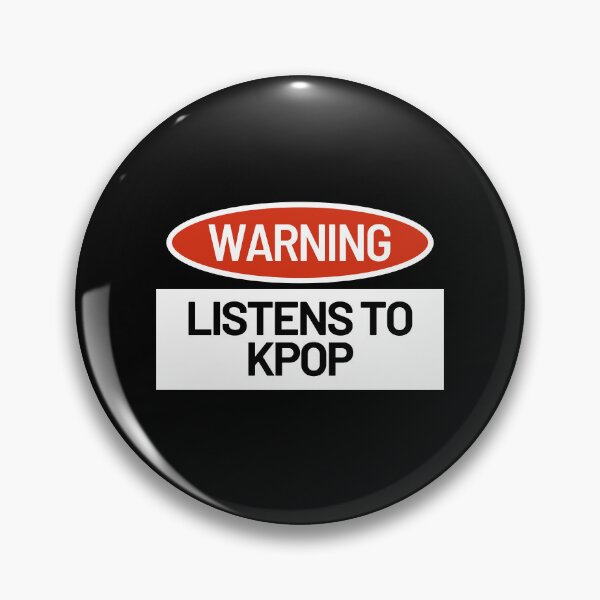 Item preview, WARNING: Listens to Kpop designed and sold by PeachBlossom501.