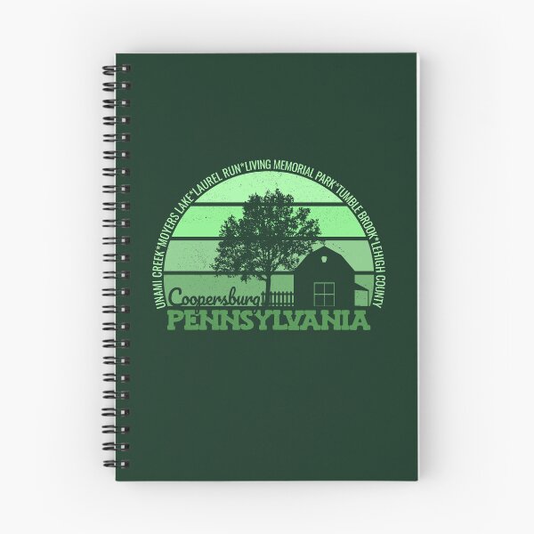 Item preview, Coopersburg Pennsylvania Sunset Retro Vintage Local Pride Logo designed and sold by CRHPOD20.