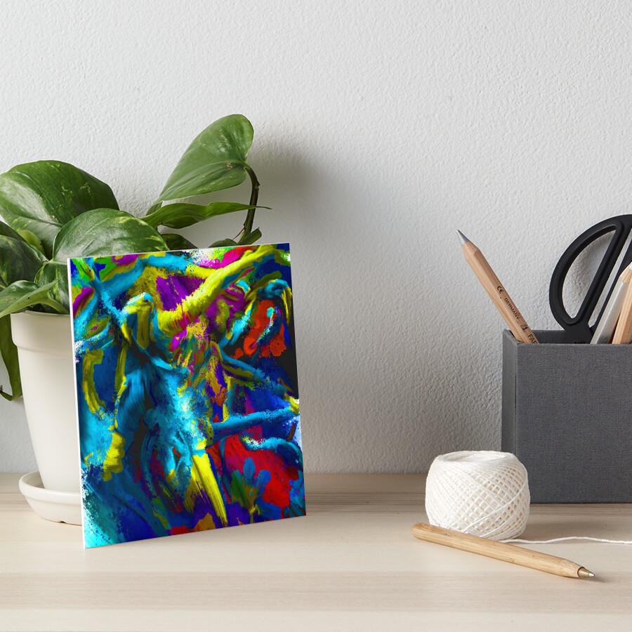 Item preview, Art Board Print designed and sold by Alex-Rtist.