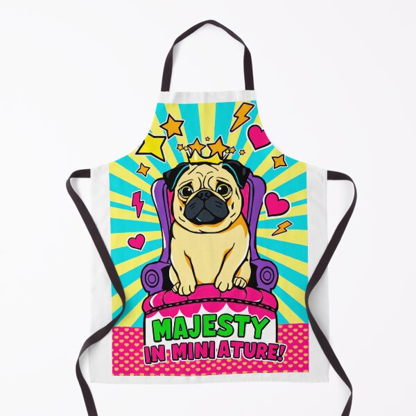 Item preview, Noble Pug Portrait Cartoon Royalty designed and sold by Cute-Cuddles.