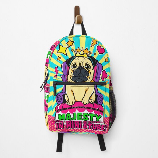 Item preview, Noble Pug Portrait Cartoon Royalty designed and sold by Cute-Cuddles.