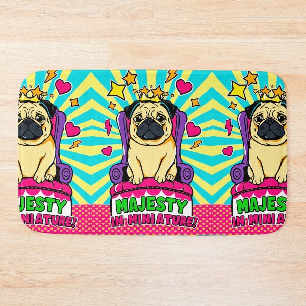 Item preview, Noble Pug Portrait Cartoon Royalty designed and sold by Cute-Cuddles.