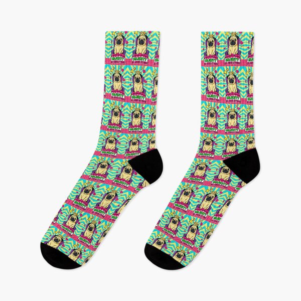 Item preview, Noble Pug Portrait Cartoon Royalty designed and sold by Cute-Cuddles.