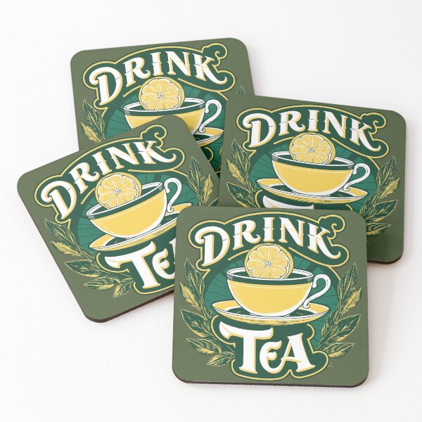 Item preview, lassic Teacup with Lemon and Vintage Typography designed and sold by Tuczykson.