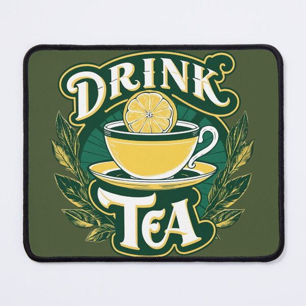 Item preview, lassic Teacup with Lemon and Vintage Typography designed and sold by Tuczykson.