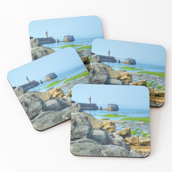 Item preview, Whitby Coast and Lighthouse designed and sold by Alisonchambers2.