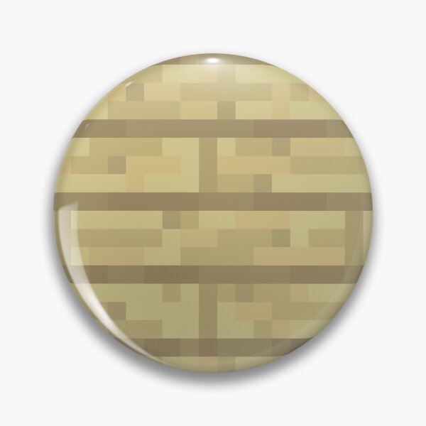 Item preview, Minecraft Birch Planks Block Icon designed and sold by Kubala Designs.