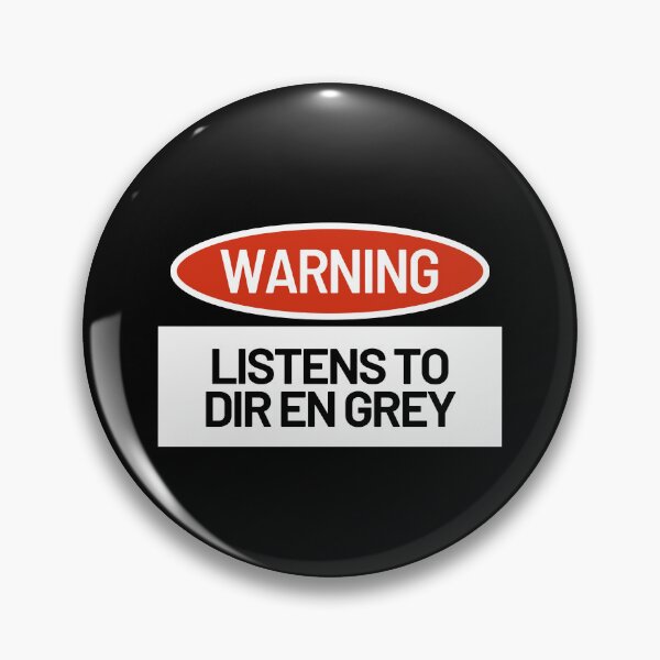 Item preview, WARNING: Listens to Dir en Grey / DEG designed and sold by PeachBlossom501.