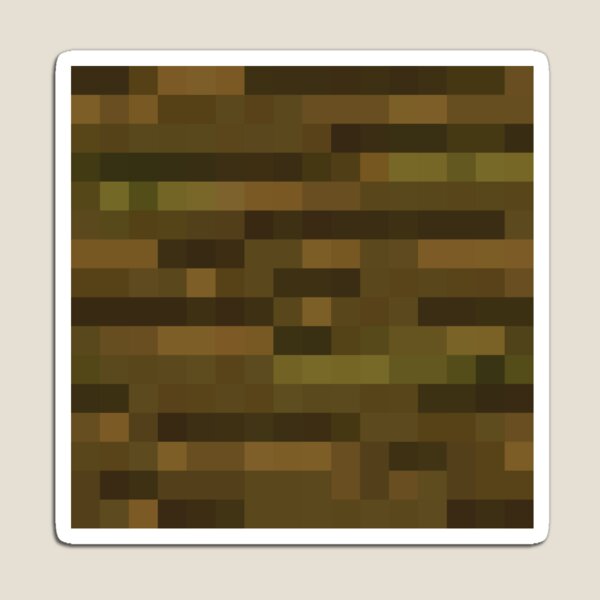 Item preview, Minecraft Jungle Log Block Icon designed and sold by Kubala Designs.