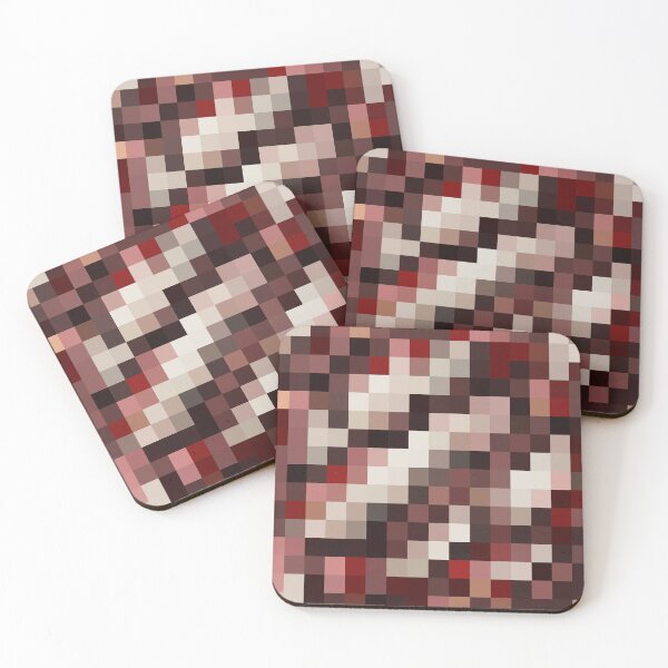 Item preview, Minecraft Nether Quartz Block Icon designed and sold by Kubala Designs.