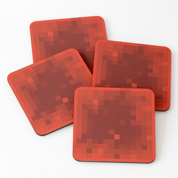 Item preview, Minecraft Redstone Block Block Icon designed and sold by Kubala Designs.