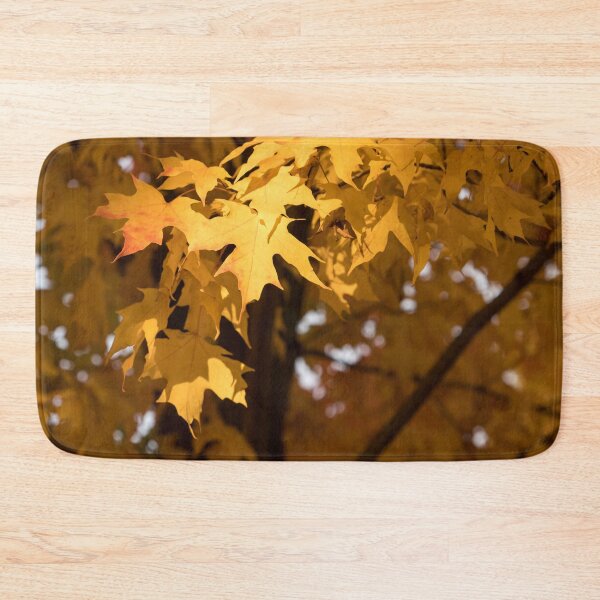 Item preview, Golden Maple Leaves Bathed in Warm Sunshine designed and sold by Georgia Mizuleva.