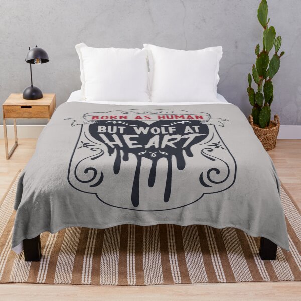 Item preview, Born As Human But Wolf At Heart designed and sold by ChemicalXShop.