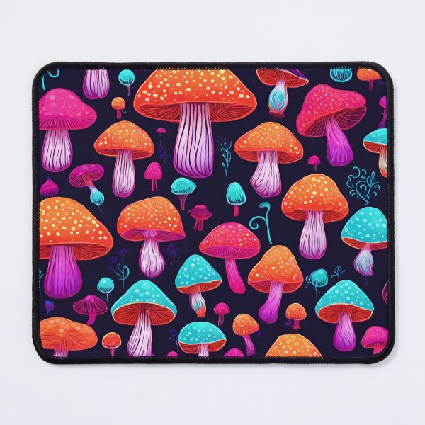 Item preview, Neon Mushroom Fantasy World 3 designed and sold by Tom-Johnson.