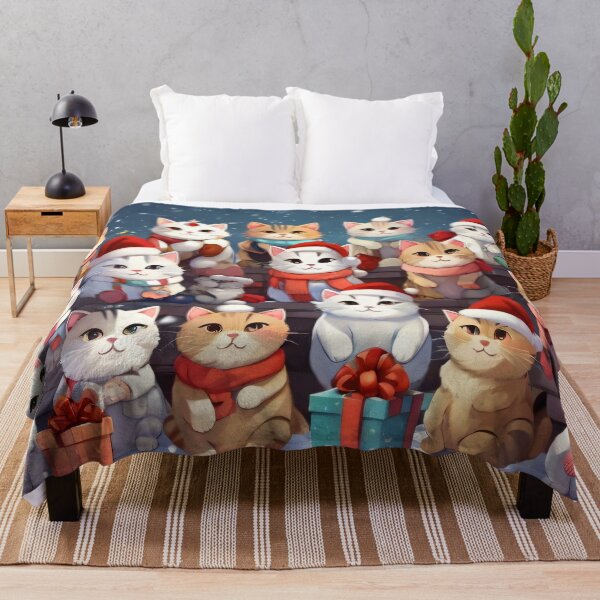 Item preview, Christmas cats designed and sold by KiraChie.