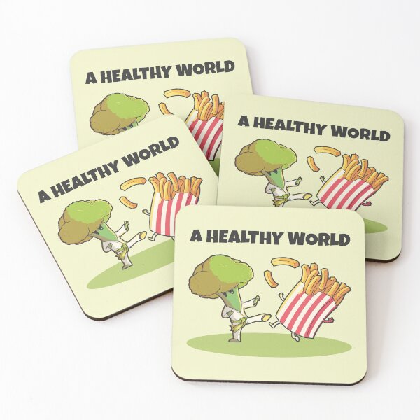 Item preview, A Healthy World designed and sold by Fanverse Merchandise.
