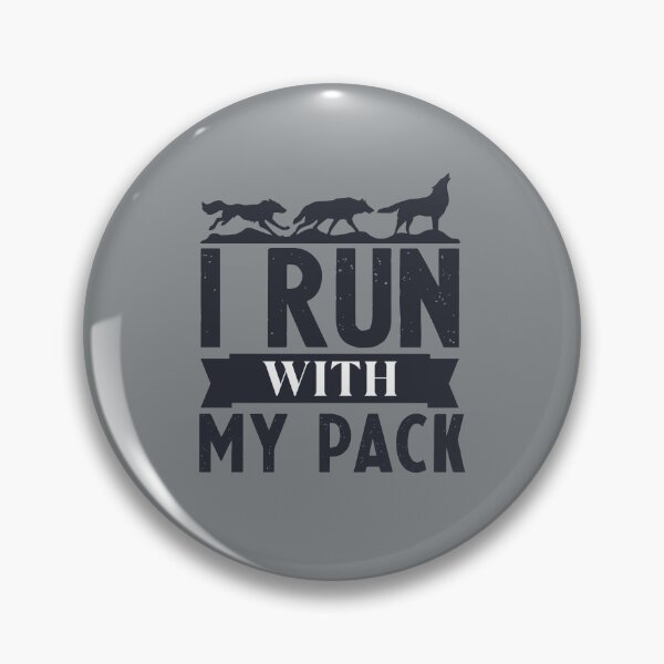 Item preview, I Run With My Pack designed and sold by ChemicalXShop.