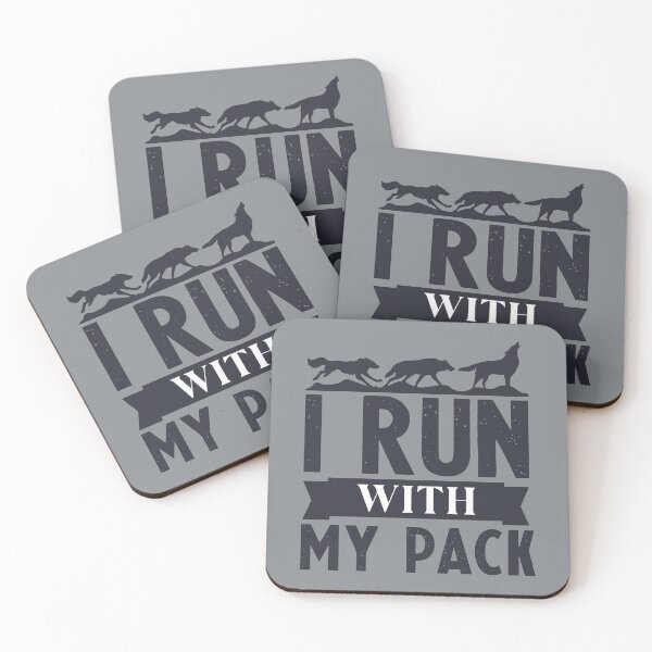 Item preview, I Run With My Pack designed and sold by ChemicalXShop.
