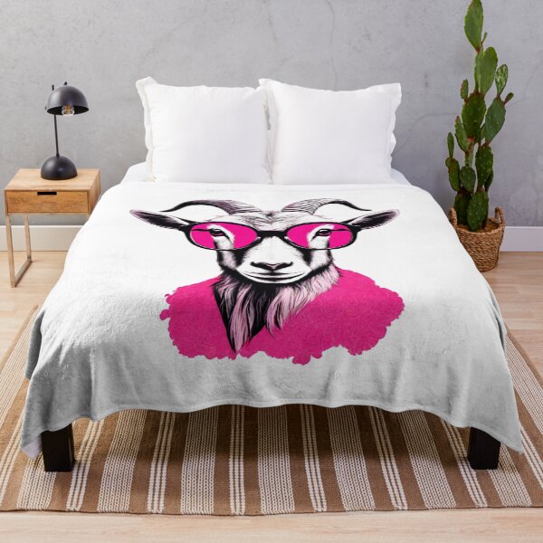 Item preview, Cool Goat with Pink Shades 5 designed and sold by Tom-Johnson.