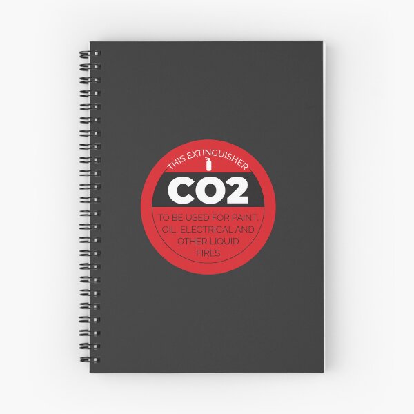Item preview, CO2 extinguisher, fire safety designed and sold by Mqyou.