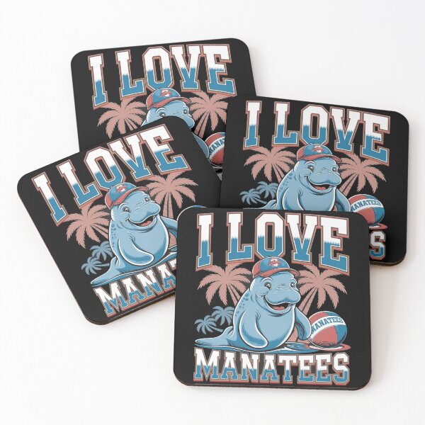 Item preview, I love manatees designed and sold by JansenGS.