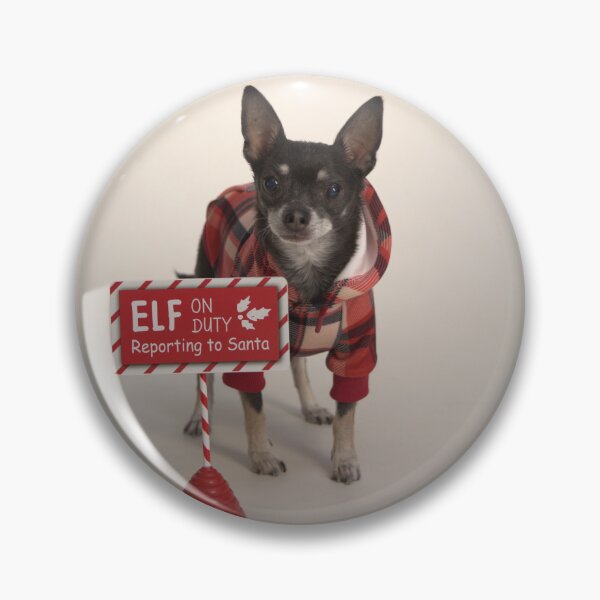 Item preview, Christmas Chihuahua, Santas little Helper! designed and sold by GiiReez.