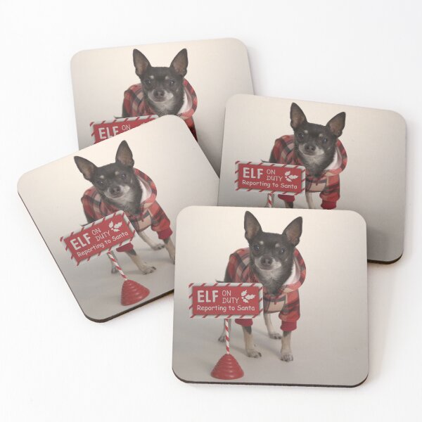 Item preview, Christmas Chihuahua, Santas little Helper! designed and sold by GiiReez.