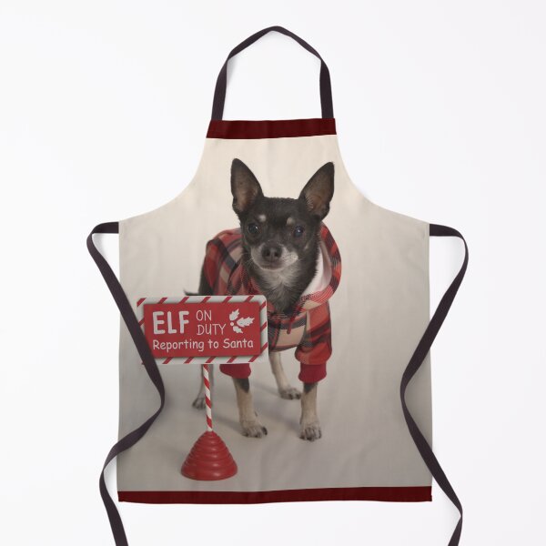 Item preview, Christmas Chihuahua, Santas little Helper! designed and sold by GiiReez.