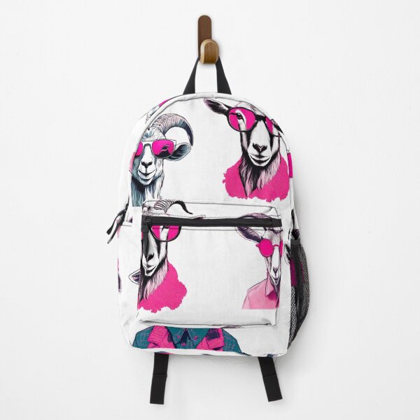 Item preview, Cool Goat with Pink Shades Pattern 1 designed and sold by Tom-Johnson.