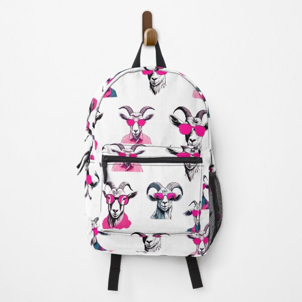 Item preview, Cool Goat with Pink Shades Pattern 2 designed and sold by Tom-Johnson.