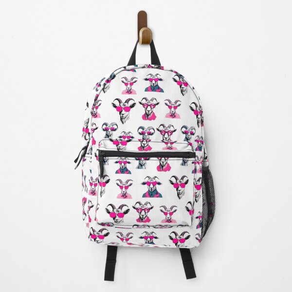 Item preview, Cool Goat with Pink Shades Pattern 3 designed and sold by Tom-Johnson.