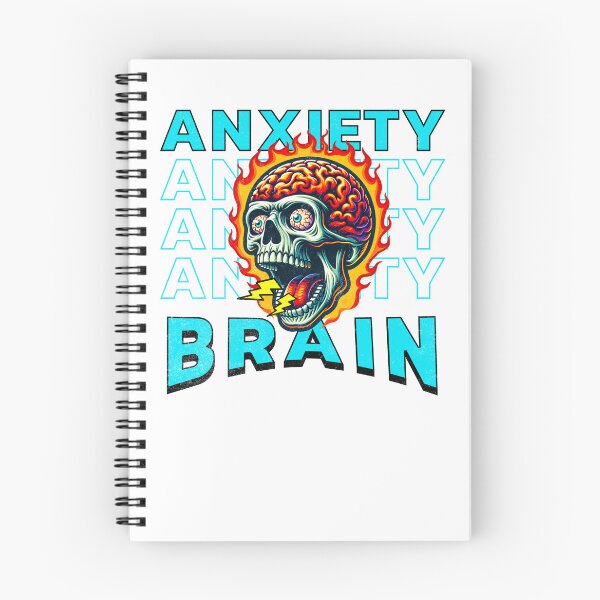 Item preview, Anxiety Brain designed and sold by DarkSenseDesign.