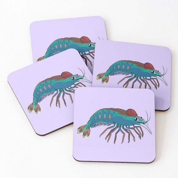 Item preview, Shrimp with Beanie designed and sold by DinoDoggie.