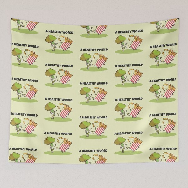 Item preview, A Healthy World designed and sold by Fanverse Merchandise.