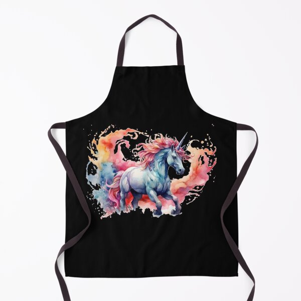 Item preview, A unicorn as a digital watercolor designed and sold by Rose Design & Photos.