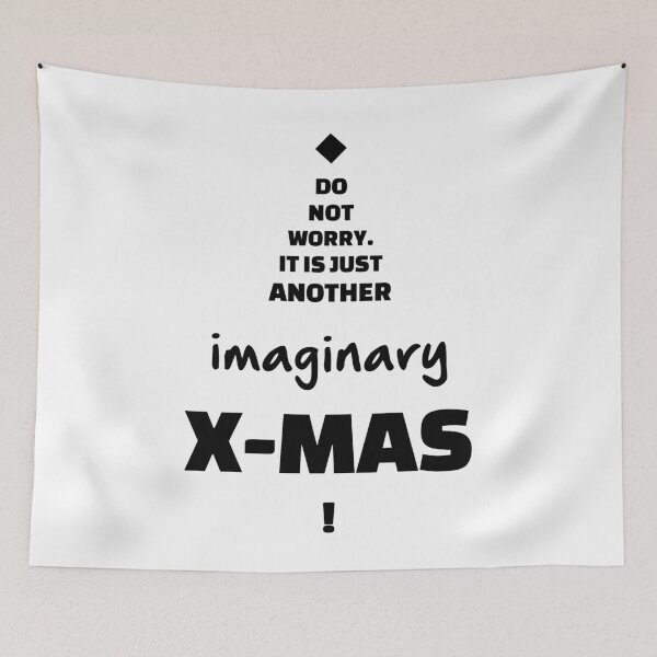 Item preview, ANOTHER IMAGINARY X-MAS, Unique designed and sold by villacreativa.
