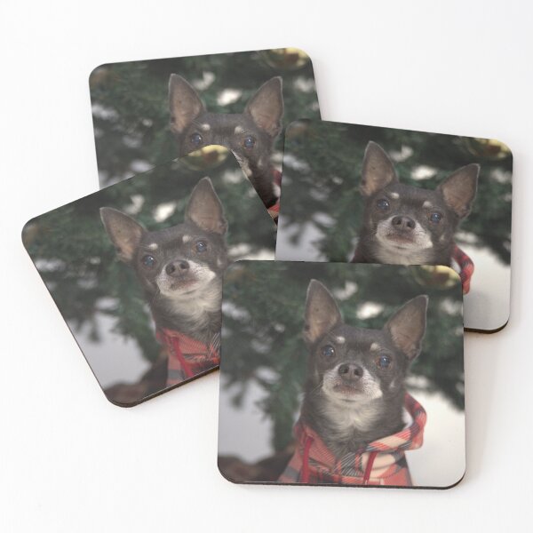 Item preview, Christmas with an oldie Chihuahua! designed and sold by GiiReez.
