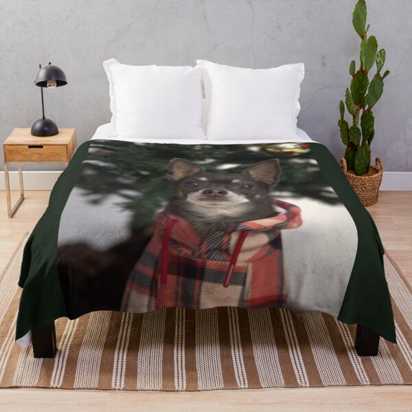 Item preview, Christmas with an oldie Chihuahua! designed and sold by GiiReez.