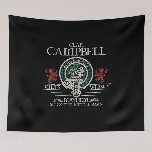 Item preview, Clan Campbell of Breadalbane tartan crest family reunion Highland Games designed and sold by Clan1093.