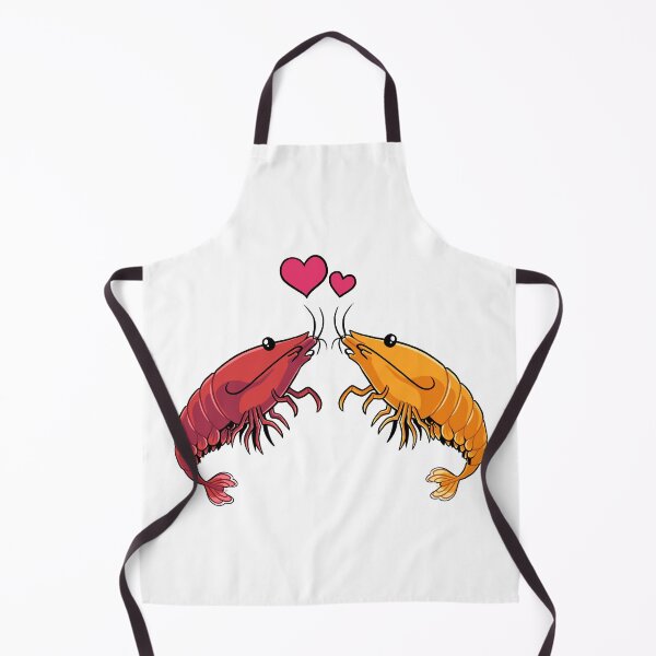 Item preview, Shrimp Love (Red and Orange) designed and sold by DinoDoggie.