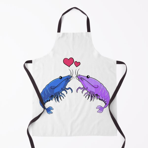 Item preview, Shrimp Love (Blue and Purple) designed and sold by DinoDoggie.