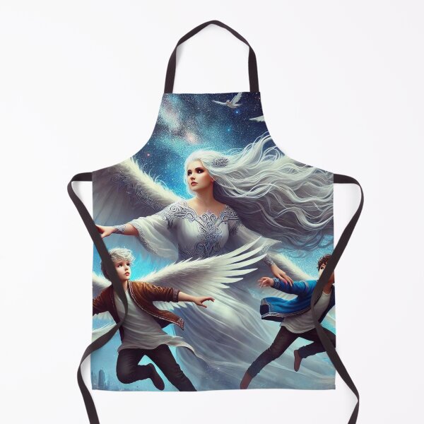 Item preview, Winged mother and children designed and sold by doramoredesigns.