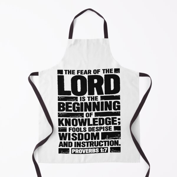 Item preview, Proverbs 1:7 The Fear of the LORD is the Beginning of Knowledge designed and sold by plushism.