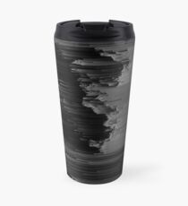 avant garde noir 5 Mug de voyage
