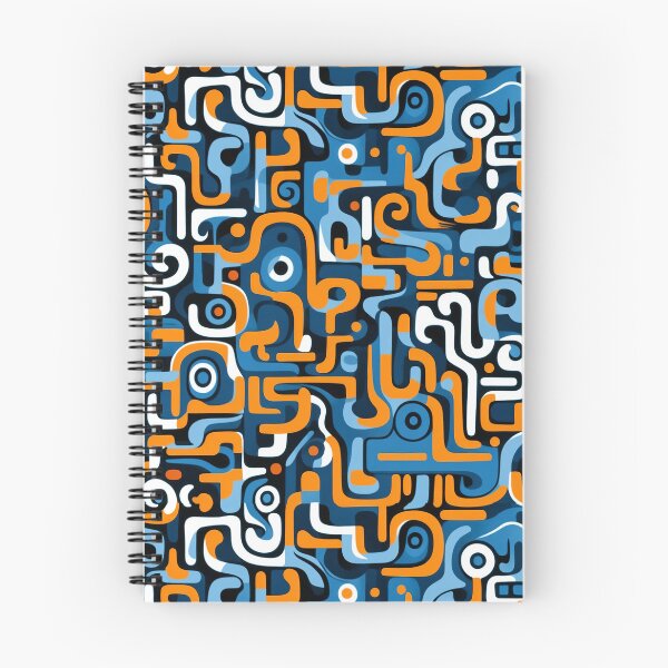 Artikelvorschau, Muster - Abstraktes geometrisches Labyrinth entworfen und verkauft von ArtLab-store.
