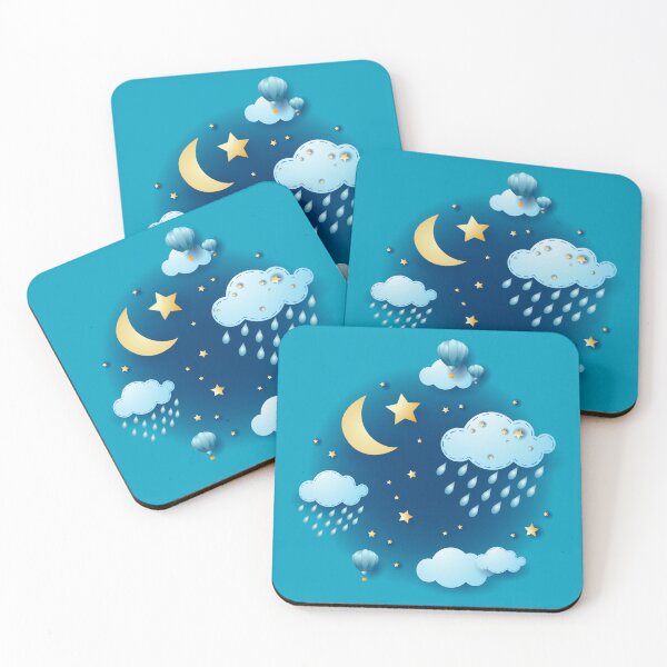 Item preview, Night of Dreams, with rain designed and sold by LuisaVenturoli.