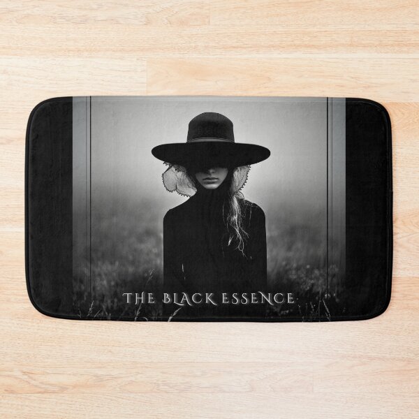 Item preview, The black essence, black and white graphics, black art, a woman, a hat with lace, the woman in black designed and sold by silent-violin.